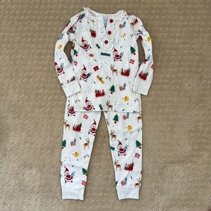 Little English Christmas Pajamas EUC